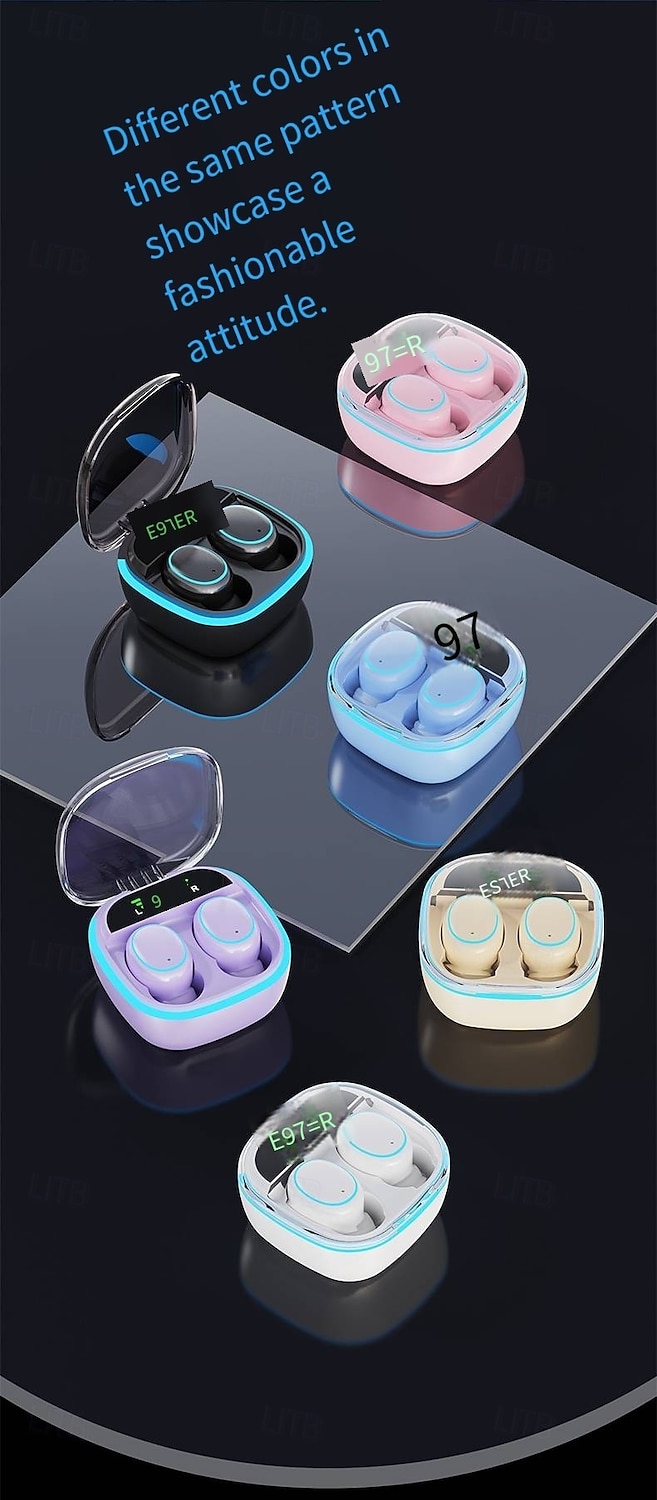 X1 True Wireless Headphones TWS Earbuds In Ear Bluetooth 5.3 Sports for Apple Samsung Huawei Xiaomi MI Gym Workout Outdoor Trekking Office Business Valentine's Day Gift 2026 - $19.99 –P12