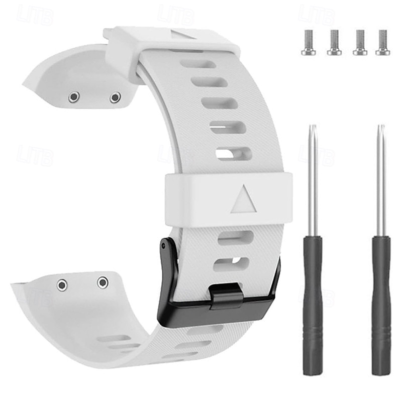 2026年 時計バンド のために ガーミン Forerunner 35/30 シリコーン 置換 ストラップ 取り外しツール付き 女性 男性 スポーツバンド モダンバックル リストバンド  コレクション – $14.99 –P9