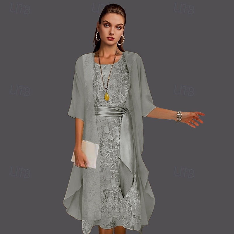 Xales Sólidos Casaco Jaqueta Femininos Envolvimentos Mãe Convidada para Casamento Envolvimentos Elegantes Manga Curta Chiffon Com Cor Pura para Festa Noturna Primavera  Outono para impressionar de 2025 por $34.99 –P10