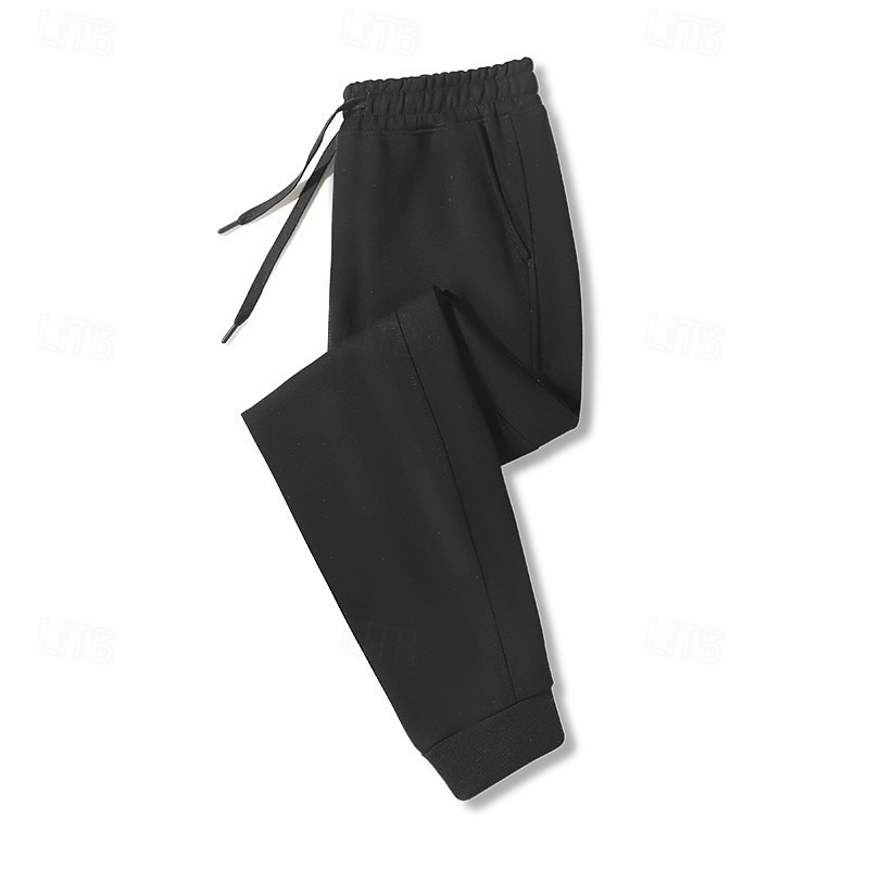 Per uomo Pantaloni da tuta Joggers Pantaloni Coulisse Tasca Elastico in vita Semplice Comodità Sport all'Aperto Quotidiano Moda Casual Nero Bianco Micro-elastico del 2026 a $20.99 –P2