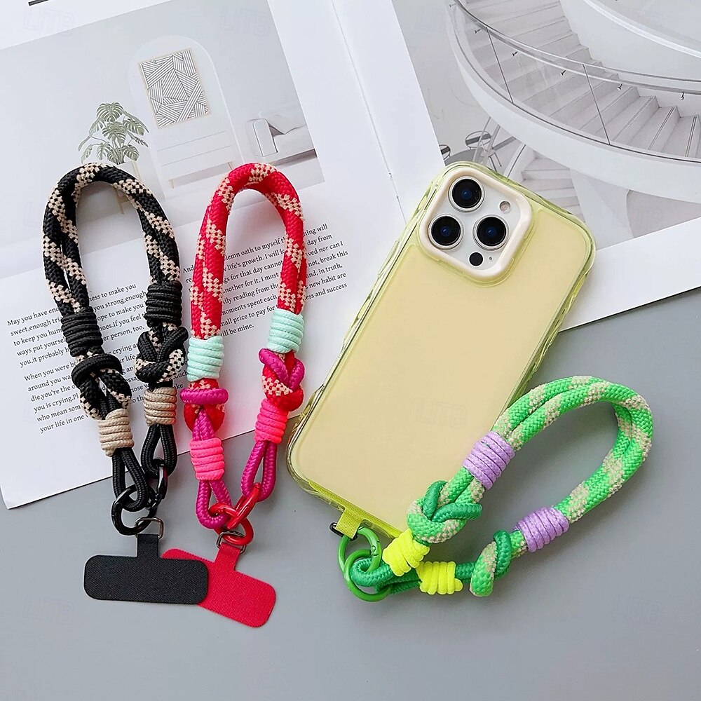 Handy Hülle Handyhüllen Für Kordeln Universal Mit Handgelenkschlaufe Farbverläufe Geometrisches Muster Polyester 2025 - $8.99 –P2