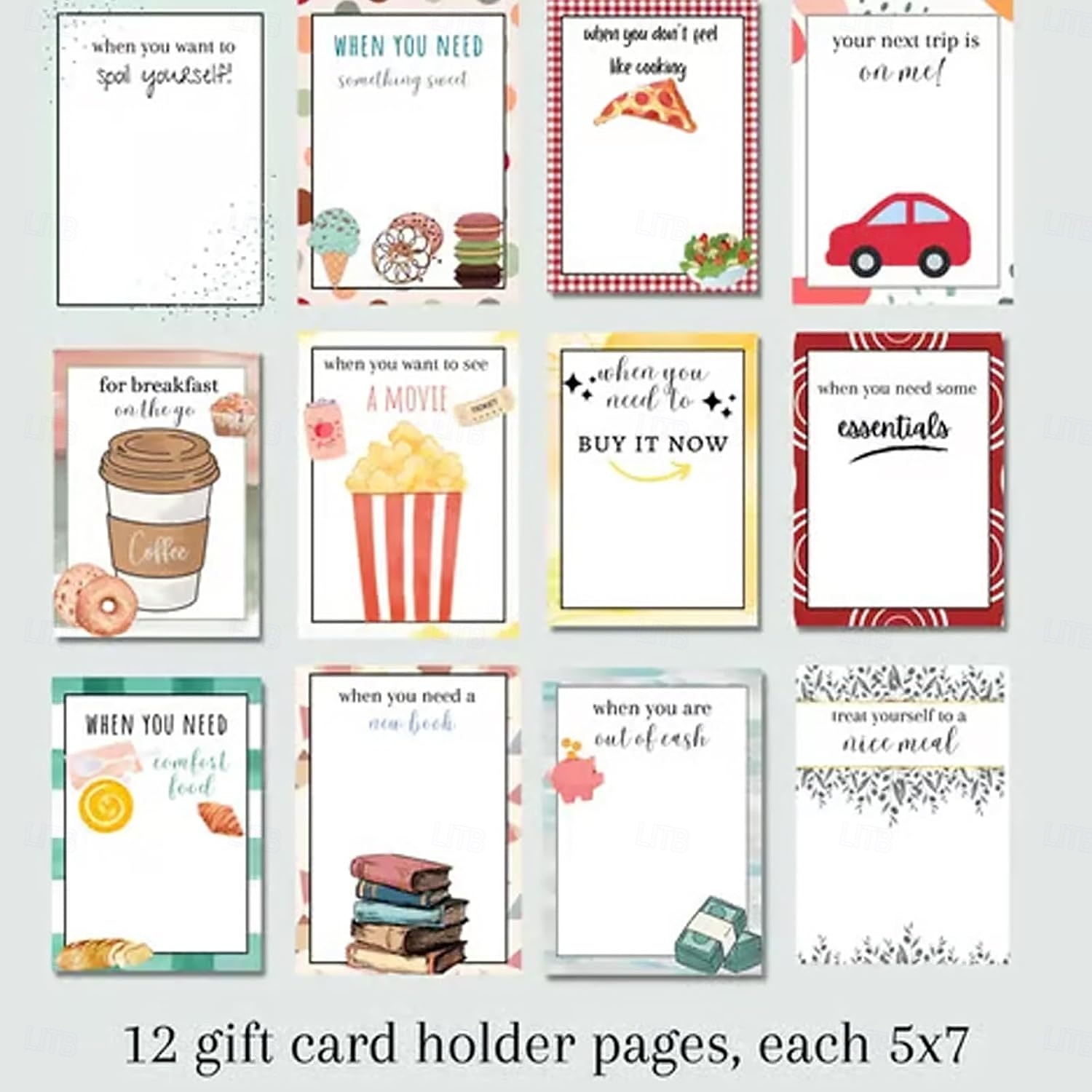 Christmas Gift Card Book Surprises On Every Page DIY Spiral-Bound Merry Christmas College Survival Gift Card Book Holder Ideal Gifts for Family, Friends, Teachers, Teens And Colleagues 2026 - $17.49 –P9
