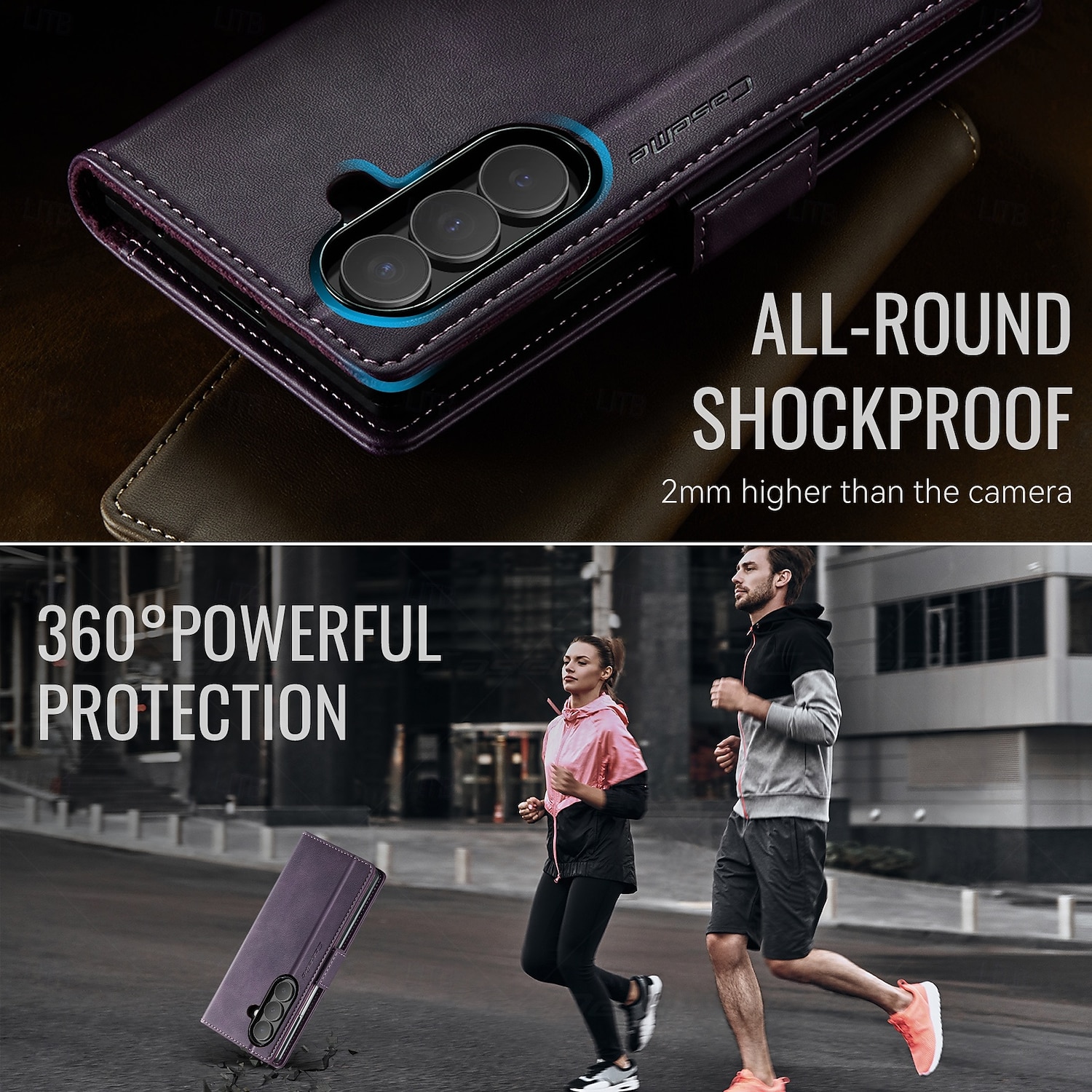 Phone Case For Samsung Galaxy Z Fold 7 Magnetic Adsorption Wallet Case Magnetic Full Body Protective Kickstand TPU PU Leather 2025 - $13.99 –P11