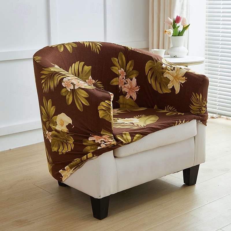 Polarfleece-Clubsesselbezug, haustierfreundlicher Stretch-Wannensesselbezug, Einzelsofa-Couchbezug für Haustiere, waschbarer Möbelschutz für das Wohnzimmer 2025 - $29.99 –P13