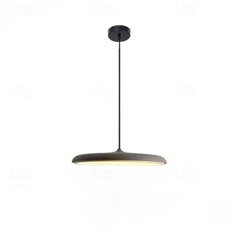 pendellampe, nordisk jernkunst hengelampe i tak, moderne flat design LED smijernslysekrone til soverom, spisestue, arbeidsrom 2025 - $123.99 –P7