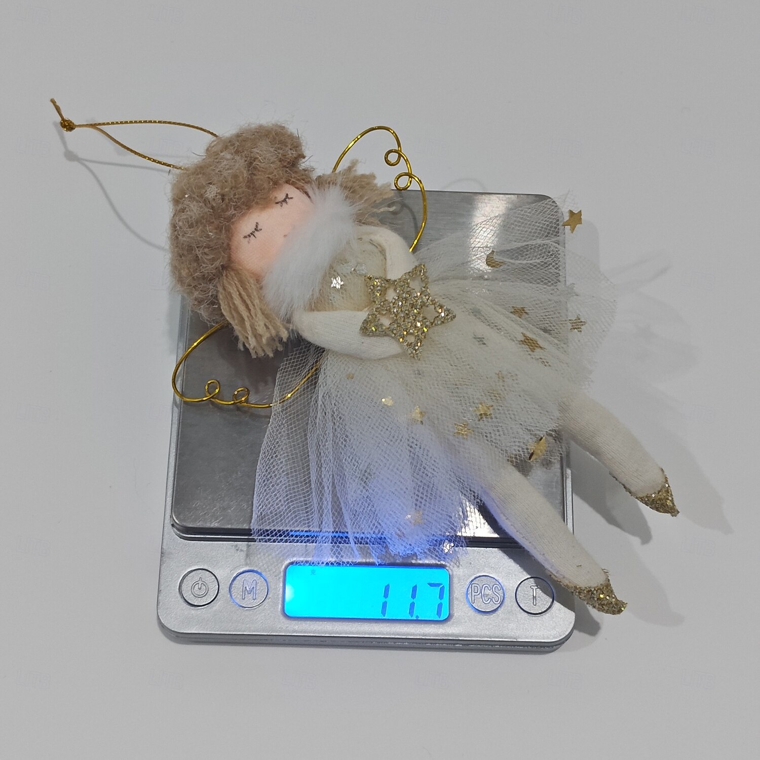 3 шт. рождественских ангелочков ручной работы, елочные украшения в виде розовых ангелочков, небольшие подвесные украшения для девочек, декор для праздничной вечеринки 2025 - $17.99 –P3