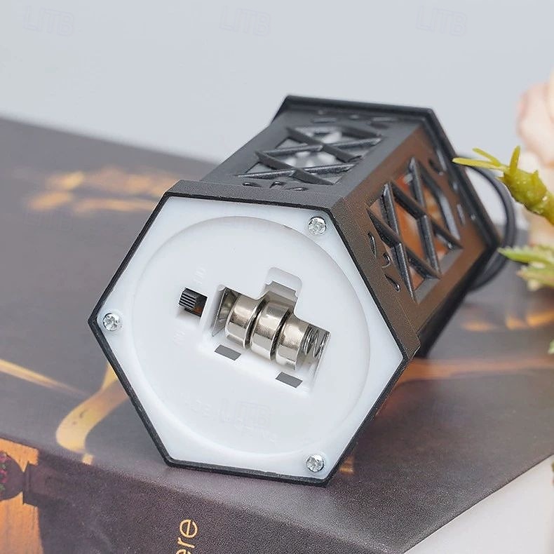 6pcs Christmas Retro Lantern LED Candle Light Battery Powered Creative Lantern for Halloween Christmas and New Year Holiday Party Bedroom Living Room Window Bar Decorations 2025 - $23.99 –P12