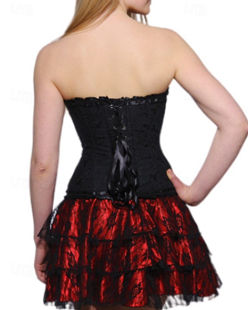 Damen Korsett Shapewear Taillenmieder Formende Unterwäsche Sexy Korsett Sexy Süß Einfarbig Rückenfrei Urlaub Straße Date Ärmellos Korsett Schwarz Weiß Rote Sommer Frühling Herbst Winter Figurbetonter 2026 - $31.99 –P9