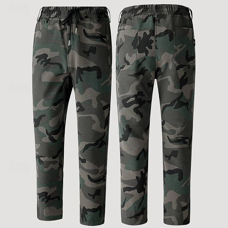 Per uomo Giacca da escursionismo Giacca in Pile Giacca imbottita Set termico Inverno All'aperto Mimetico Calore Termico Impermeabile Top Verde del 2025 a $66.99 –P16