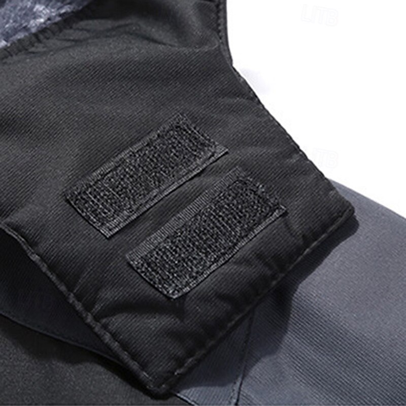 Per uomo Giacca softshell Giacca da escursionismo Giacca in Pile Giacca termica Inverno All'aperto Patchwork Calore Termico Top Nero Verde militare Rosso Blu del 2025 a $102.99 –P7