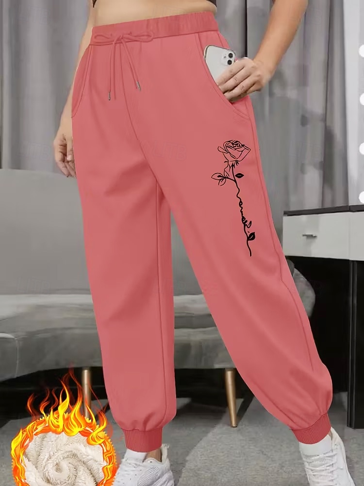 Per donna Pantaloni da tuta Vacanza Vintage Stile Etnico Lunghezza