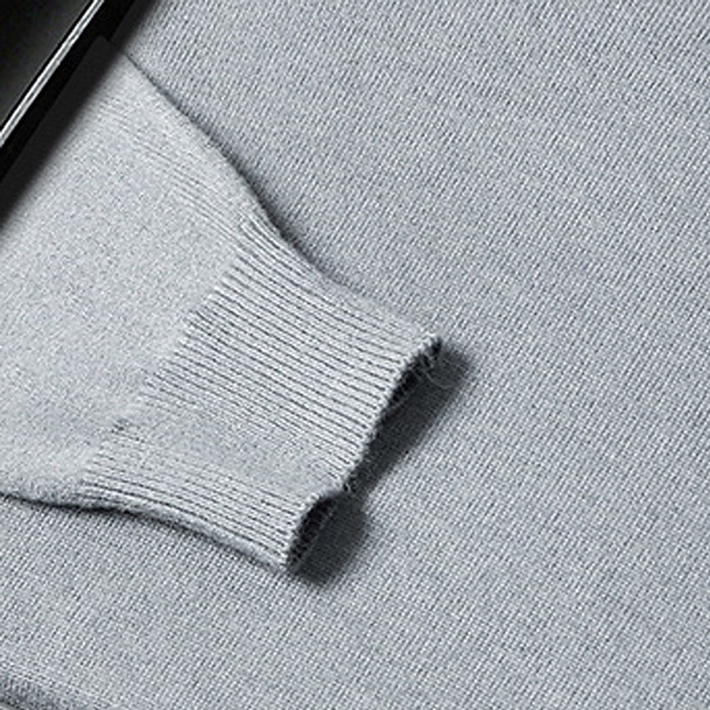 Men's Sweater Pullover Sweater Jumper Ribbed Knit Regular Tops Knitted Slim Fit Plain Turtleneck Knitwear Contemporary Casual Daily Wear Clothing Apparel Fall Winter Camel Black M L XL 2026 - $26.99 –P10