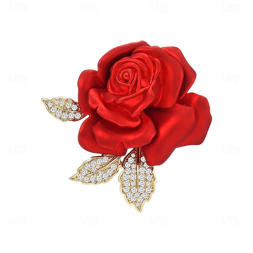 Brooches Classic Retro Flower Vintage Stylish Artistic Brooch Jewelry Watermelon For Wedding Party Gift Engagement Prom Festival 2026 - $28.99 –P6