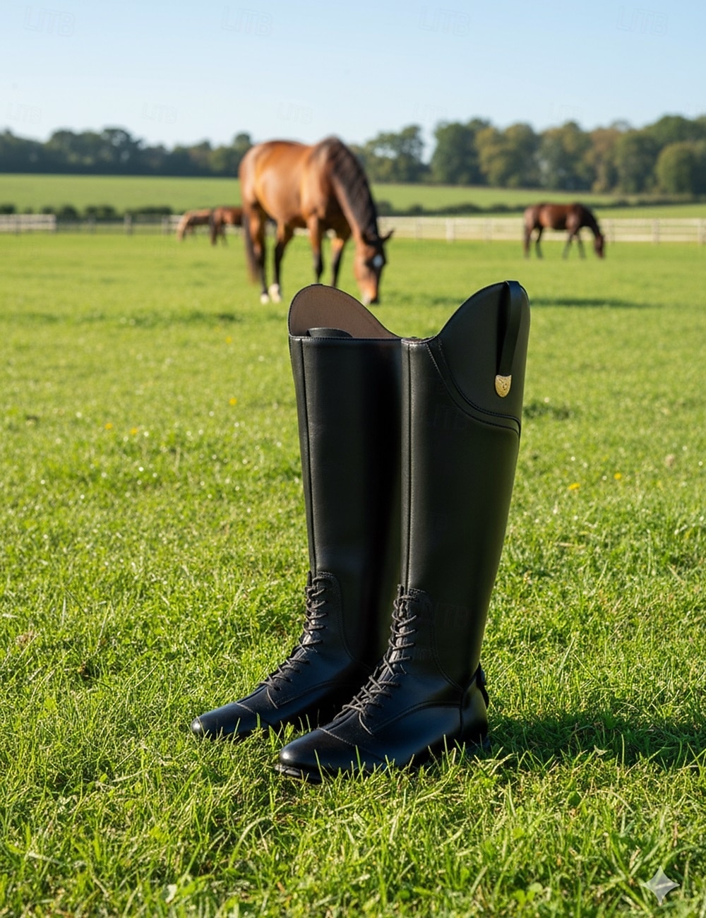 Dames Laarzen Biker laarzen Brede kuitlaarzen Rijlaarzen Buiten Dagelijks Kleurenblok Kniehoge laarzen Blokhak Gepuntte Teen Elegant minimalisme PU Leegloper Zwart Bruin 2026 - $69.99 –P2