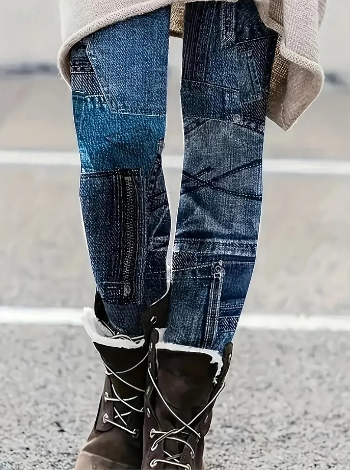 Γυναικεία Πλατύ παντελόνι ανάπαυσης Κολάν Άνετα κολάν Διακοπές Βίντατζ Κομψό στυλ street Πλήρες μήκος Φυσικό Γραφική Κουρελού Κορδόνι Κουρελού Ελαστική μέση Άνετα Για Υπαίθρια Χρήση Άνετο 2026 - $21.99 –P3