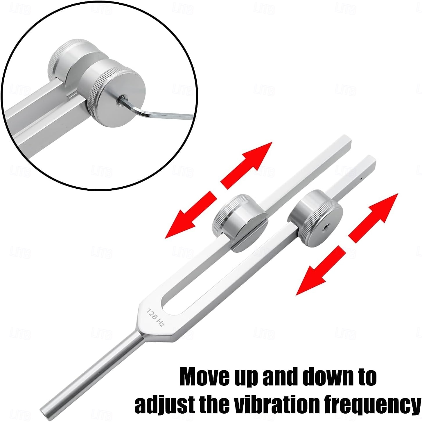 128 Hz The Healing Instrument, Aluminum Alloy Sensory Tuning Fork Set with Silicone Hammer, Cleaning Cloth & Storage Bag, Sound Therapy Yoga and Meditation Accessories 2026 - $16.99 –P12