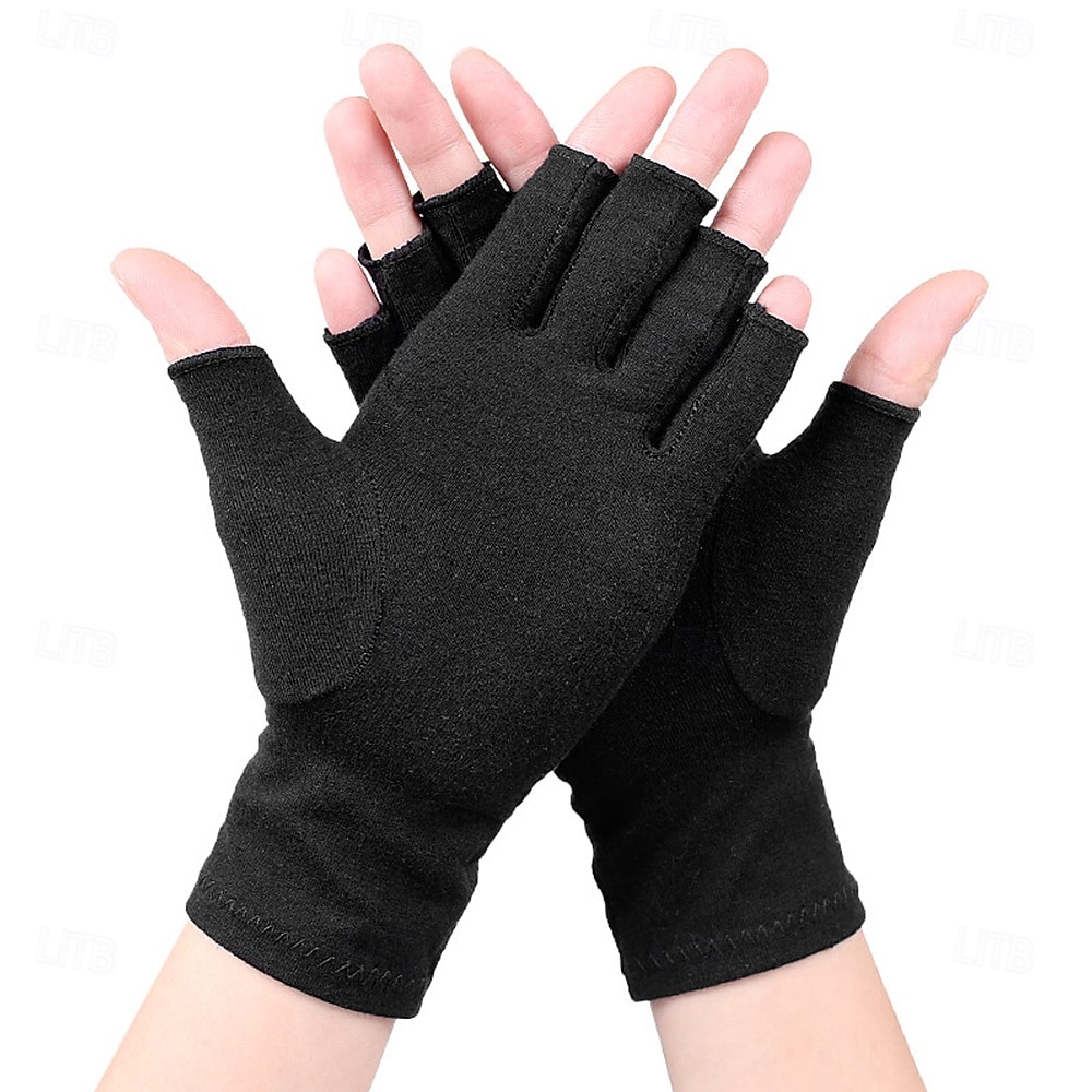 1 par de luvas de compressão para artrite, suporte para alívio da dor, tendinite do túnel do carpo, doença reumatoide, suporte para pulso, esportes ao ar livre, ciclismo, corrida, exercícios, de 2026 por $10.49 –P9