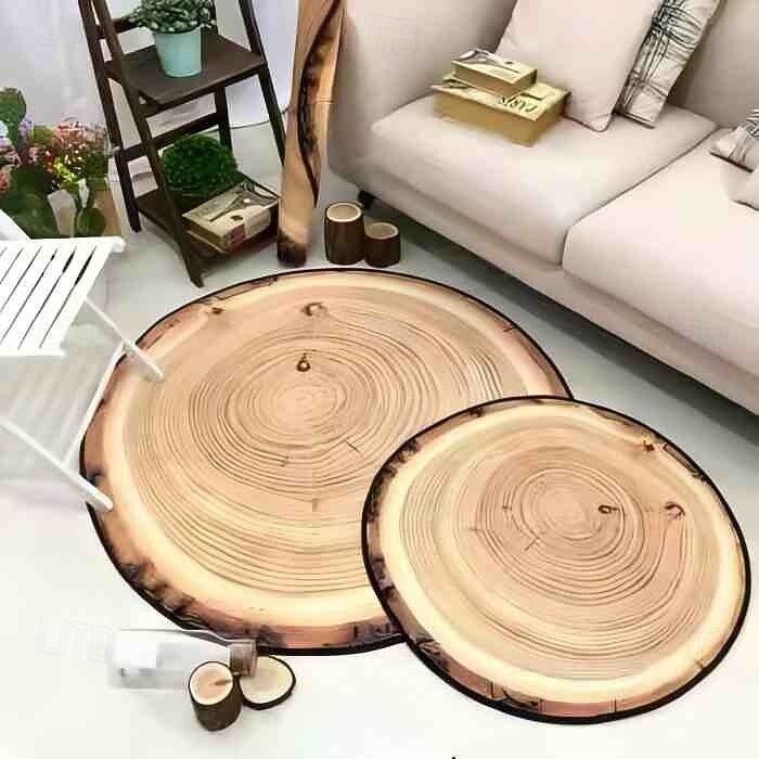 Platen Album Rond Tapijt Voor Woonkamer En Slaapkamer Retro Stijlvolle Muziek Tapijt Vloermat Zacht Anti-Slip Machine Wasbaar Tapijt Entree Sofa Kruk Thuis Decoratie 2026 - $22.99 –P6