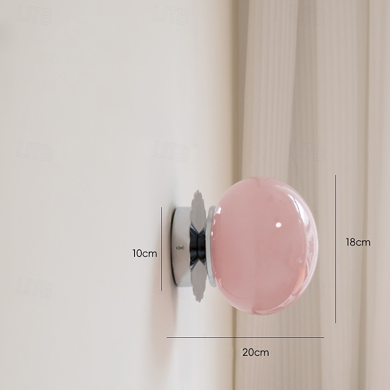luminária de parede de vidro globo bauhaus moderna de 2026 por $132.99 –P4