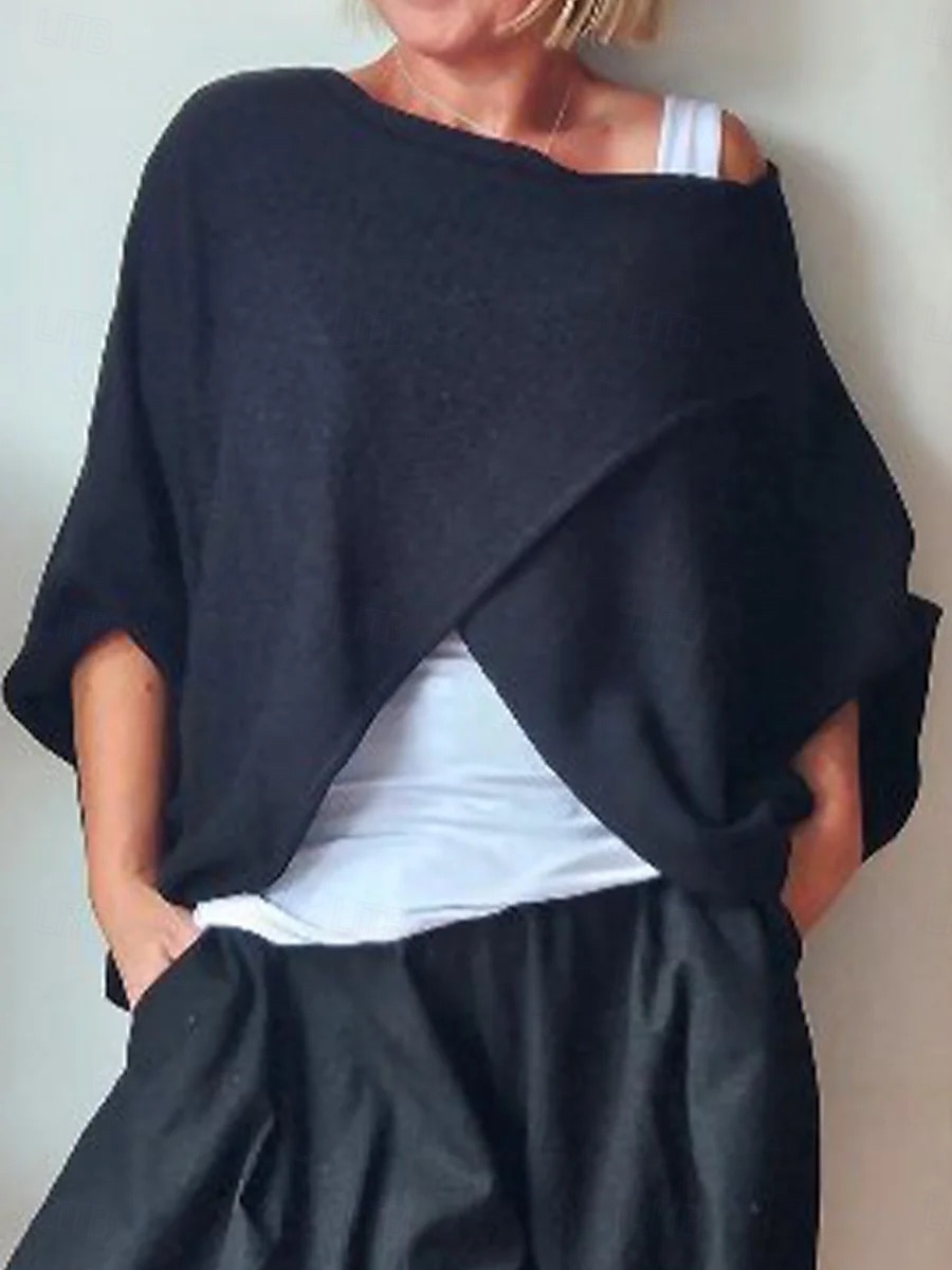 Women's Blouse Casual Blue Sage Green White Red Dusty Blue Spring Fall 2026 - $21.99 –P5