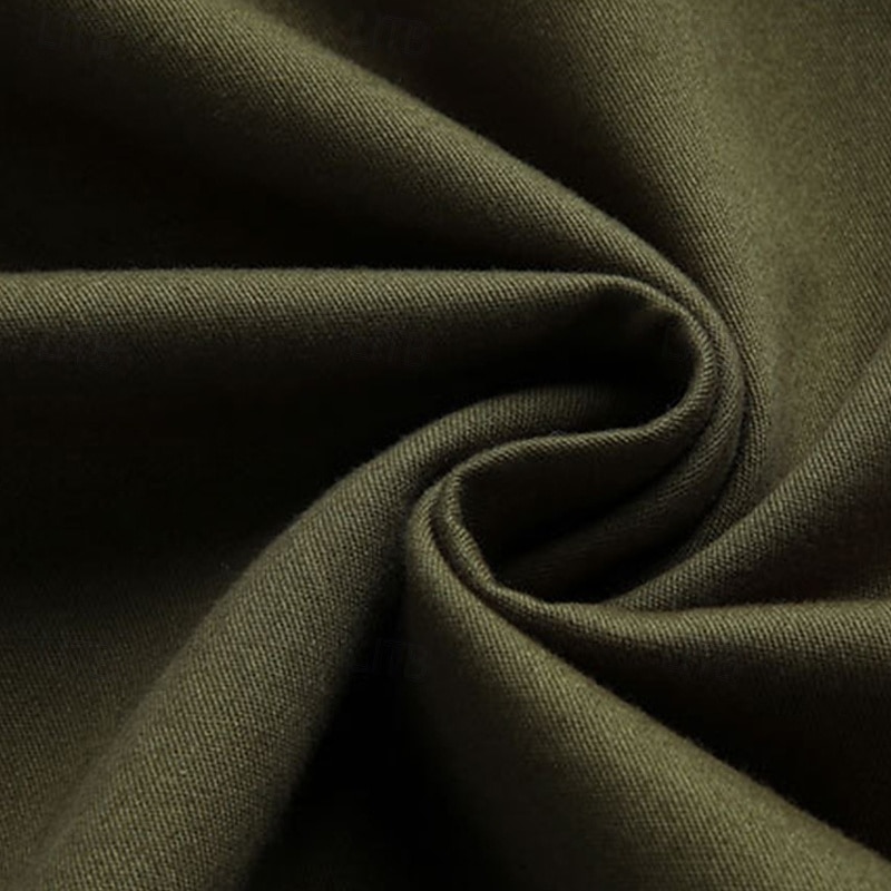 Per uomo Giacca utility Giacca Cargo Giacca Casual Vacanza Quotidiano Resistente all'usura Tasca Primavera Autunno Mimetico Moda Classico Bavero Regolare Nero Verde Cachi Verde militare Giacca del 2026 a $50.99 –P10