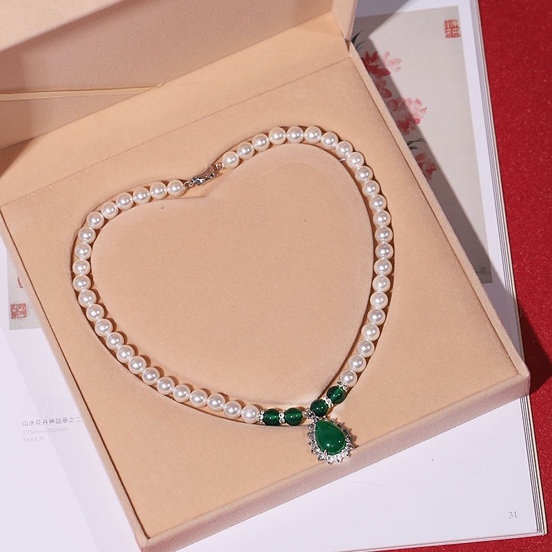 3pçs Colar Colar com Pérolas For Mulheres Rua Presente Diário Liga Clássico de 2025 por $25.99 –P3