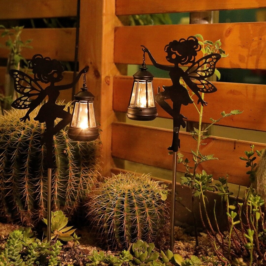 2 ks venkovní solární IP44 vodotěsné květinové vílí pole zástrčkové světlo teplé zářivé světlo nádvoří zahrada trávník cesta dekorativní světlo krajinářské světlo 2026 - $16.49 –P3