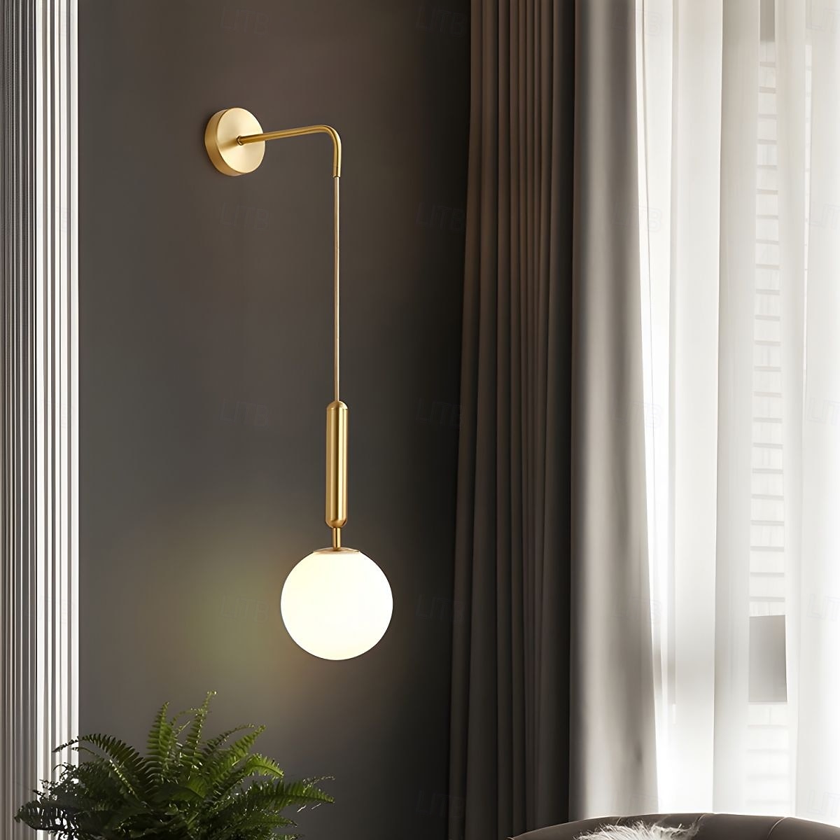 Aplice LED în stil nordic, aplice de perete pentru living, dormitor, aplice din aluminiu, becul 110-240v nu este inclus 2025 - $74.99 –P2