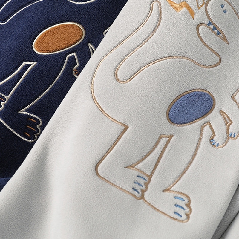 Barn Unisex Fleece-jacka Baseballjackor Ytterkläder Färgblock Långärmad Komfort Knappar Håller värmen Mjukt Fleece Täcka Utomhus Mode Dagligen Blå Grön Grå Vår Höst 4 år + 2025 - $36.99 –P9