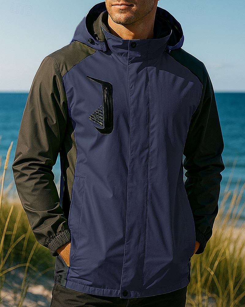 Homens Jaqueta Corta-Vento Jaqueta Softshell Jaqueta de Trilha Ao ar livre Prova-de-Água A Prova de Vento Roupas de caminhada Roupas de caminhada Primavera Inverno Outono Blusas Pesca Campismo de 2026 por $26.99 –P8