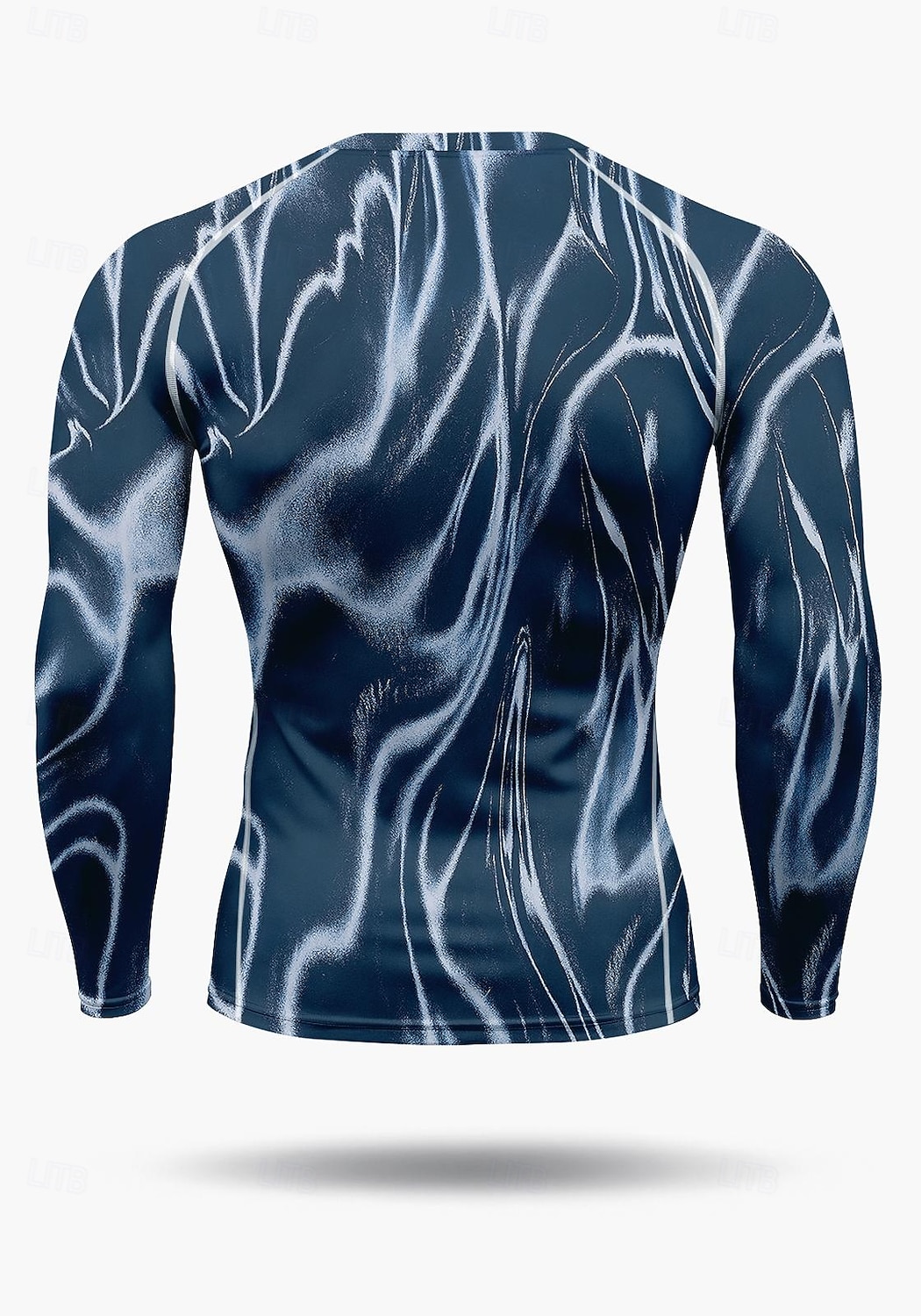 Per uomo Maglia a compressione Maglia da corsa Stampa 3D Manica Lunga Livello Base A righe Asciugatura Rapida Compressione Elasticizzato Traspirante Allenamento in Palestra Allenamento attivo del 2025 a $20.99 –P2