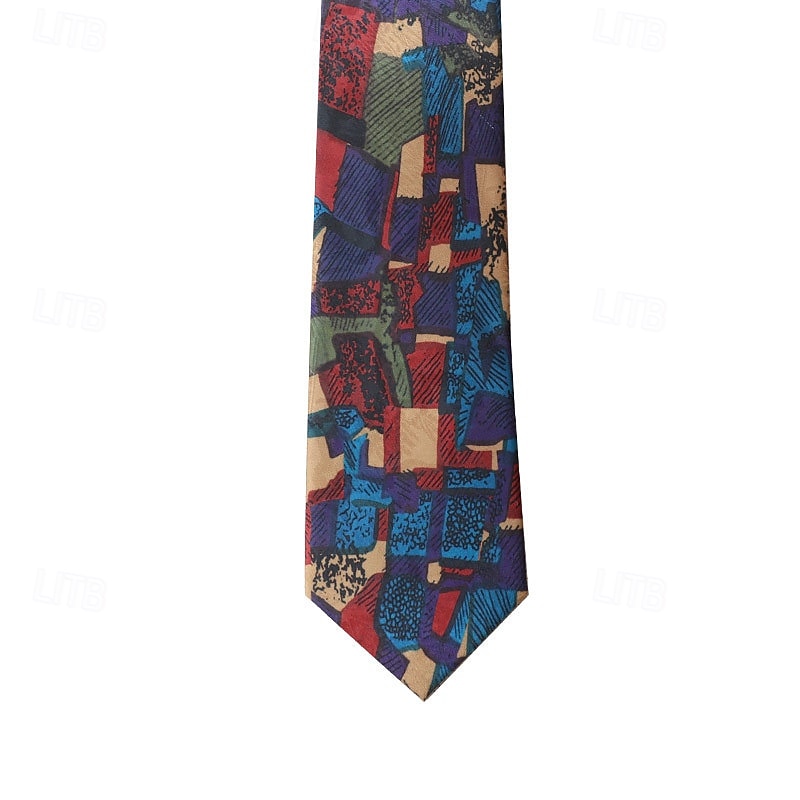 Męskie Krawaty Moda Klasyczny Współczesny współczesny Wzory Wesele Dzienne zużycie 2026 - $11.99 –P12