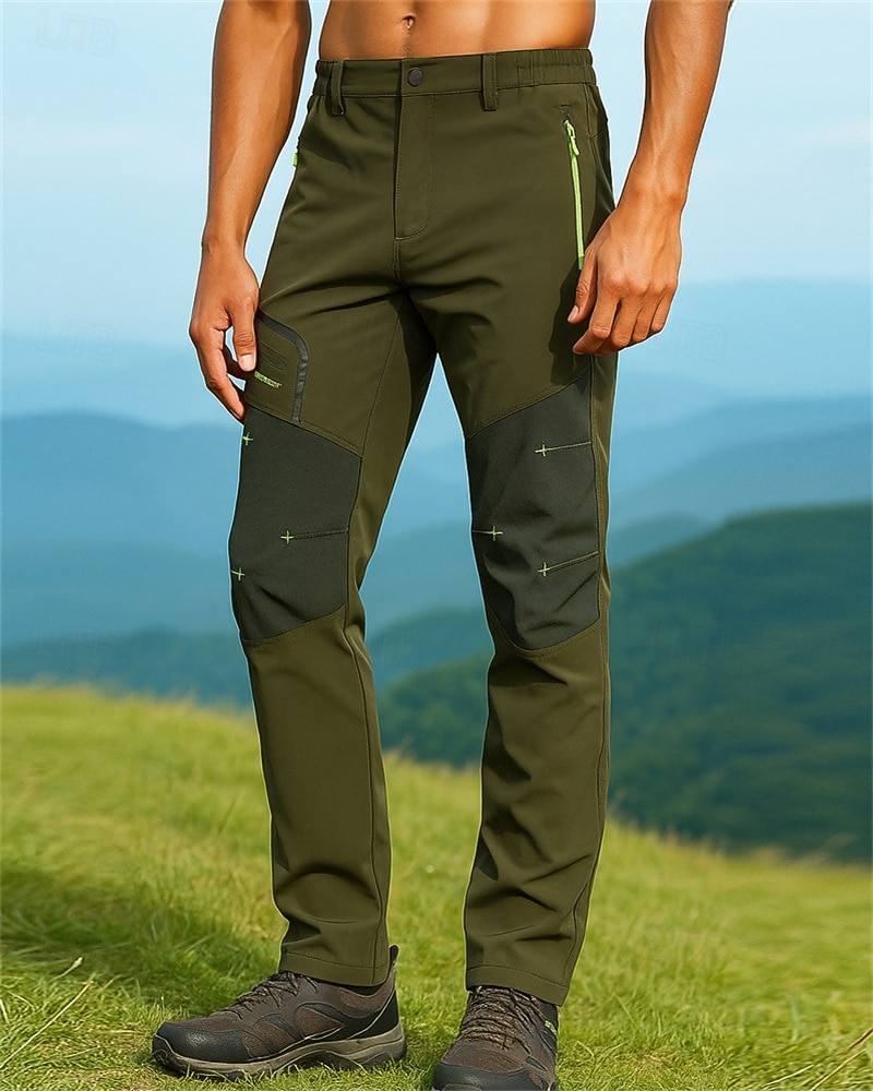 Bărbați Παντελόνι πεζοπορίας Pantaloni de călărie impermeabil pantaloni de trening pantaloni de drumeție Peteci Primăvară Toamnă În aer liber Fit regulat Impermeabil Rezistent la Vânt Pantaloni 2026 - $45.99 –P5