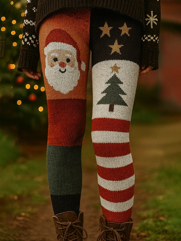 Femmes Leggings Vacances ancien Style Ethnique Longueur complète Taille hautePantsNoël Graphique Chat Père Noël Impression 3D Séchage Rapide Respirabilité Doux Élastique Formel Extérieur Vacances de 2025 ? $26.99 –P2
