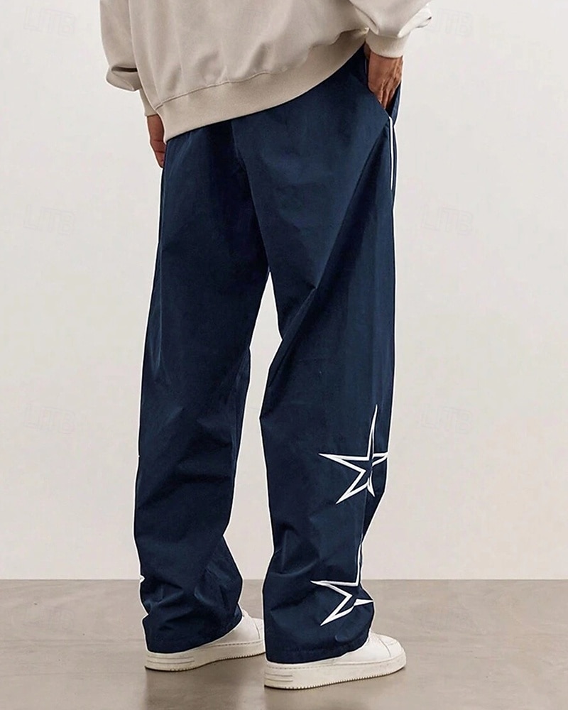 Ανδρικά Παντελόνια Τεχνολογικά παντελόνια Casual παντελόνι Κορδόνι Τσέπη Ελαστική μέση Stea Άνεση Υπαίθρια Αθλήματα Καθημερινά Μοντέρνα Καθημερινό Μαύρο Βαθυγάλαζο Μικροελαστικό 2026 - $22.99 –P7