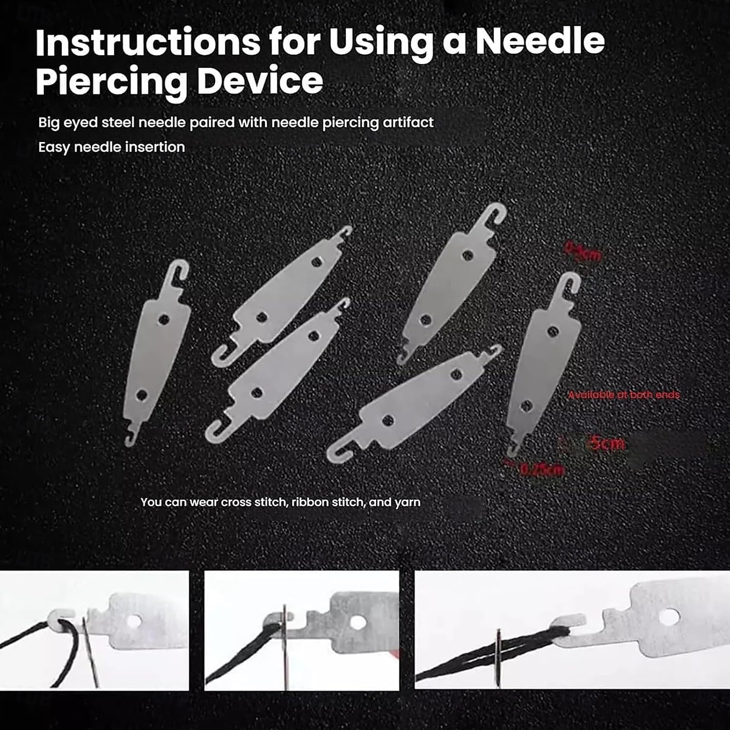 Σετ 74 τεμαχίων (2*37 σε 1) βελόνες από ατσάλι με μεγάλο μάτι - μακριές και λεπτές χειροποίητες βελόνες ραψίματος και πλεξίματος για χειροποίητες κατασκευές ραπτικής 2026 - $19.17 –P9