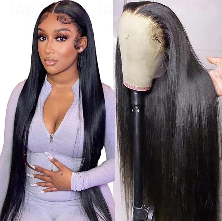 Full Lace Wig Straighr Hair Human Hair 10A Grade Brazilian Human Hair Wigs 150% Density for Black Women 2026 - $269.49 –P1