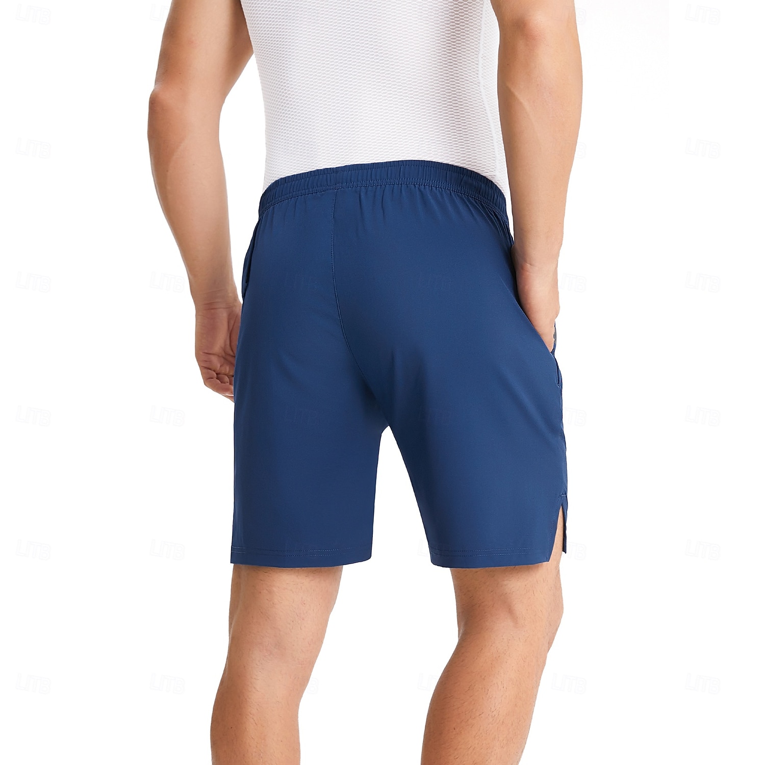 Арсуксо Муж. Брюки для бега Беговые нижние части Трусы спортивные штаны Леггинсы для бега Кулиска Спортивные Петля для полотенец Карман на молнии Шорты Учебный спорт Повседневные Осень 2025 - $23.99 –P18