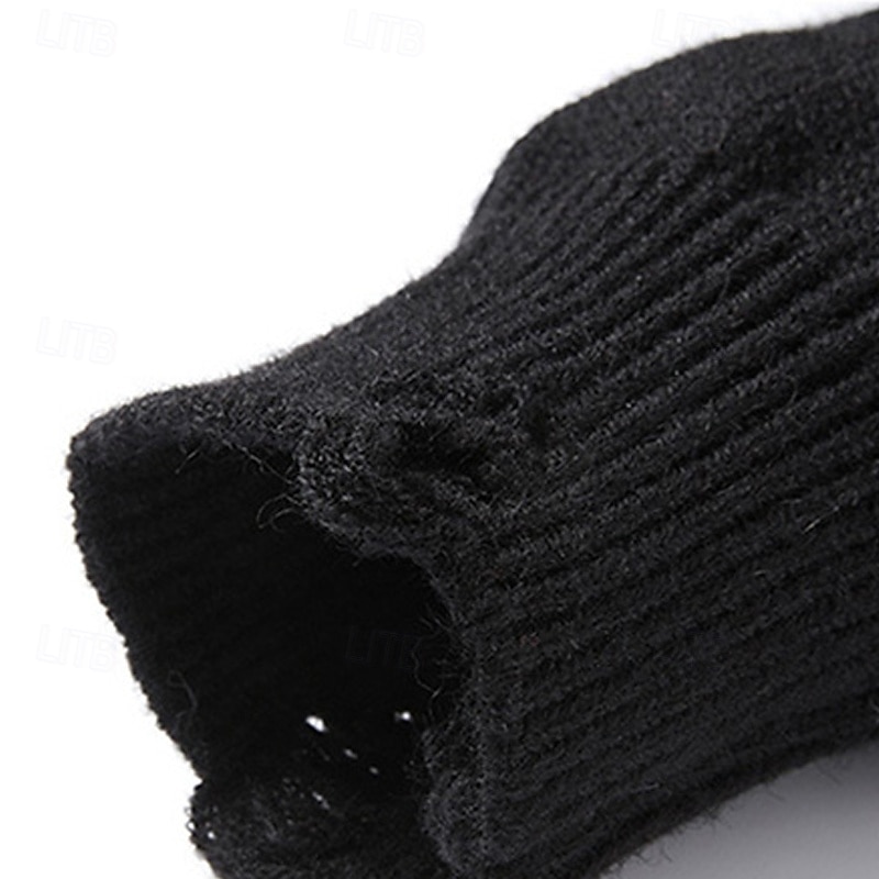 Herren Pullover Strickpullover Gerippt Stricken Normale Oberteile Gestrickt Zerrissen Einfach Rundhalsausschnitt Mode Basic Urlaub Alltagskleidung Bekleidung Herbst Winter Schwarz Khaki M L XL 2026 - $47.99 –P7