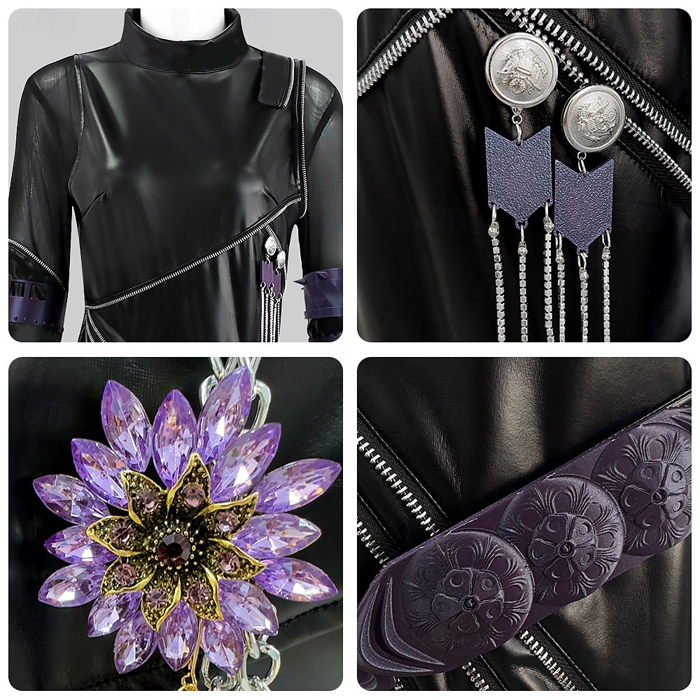 Kpop Inspired Korean Idol Inspired Pop Star Costume Fancy Dress Virtual Idol for Girls' Kid's Adults' Halloween Carnival Performance Comic Con Anime Expo 2026 - CAD $190.99 –P12