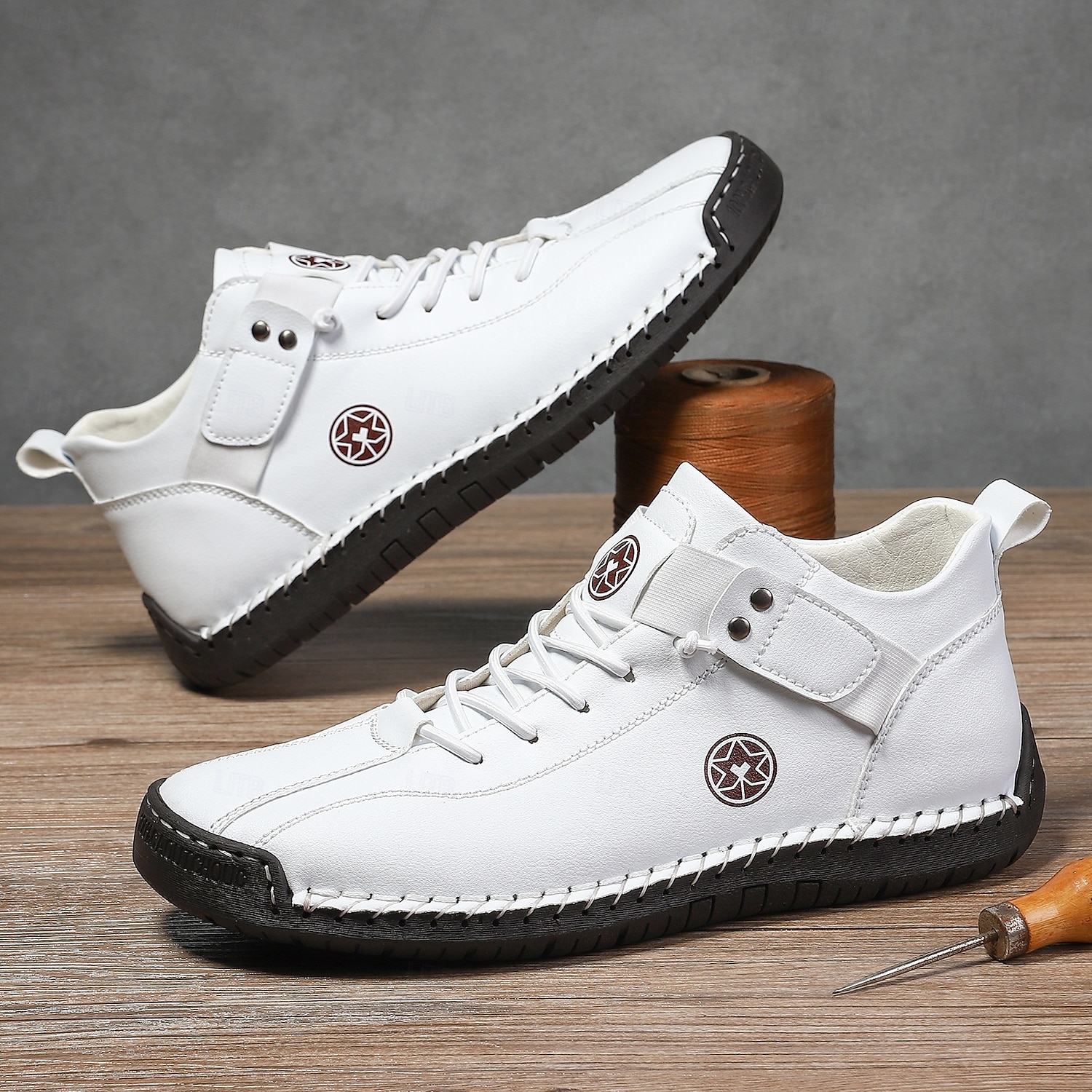 stivali casual da uomo con lacci – mocassini da guida retrò fatti a mano con suola comoda per le uscite del fine settimana e lo stile rilassato di tutti i giorni del 2026 a $46.99 –P7