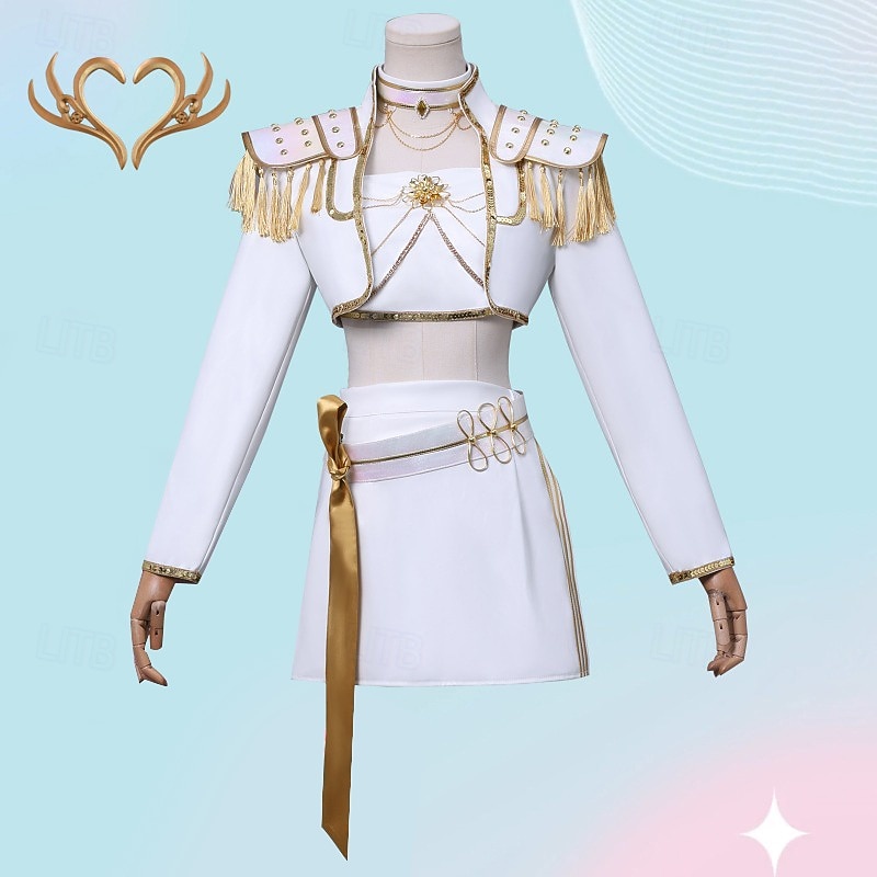 Fantasia de estrela pop inspirada em ídolos coreanos, fantasia de filme de ídolo virtual, cosplay para meninas, crianças, apresentação de carnaval de halloween, comic con, anime, expo de 2026 por $121.99 –P2