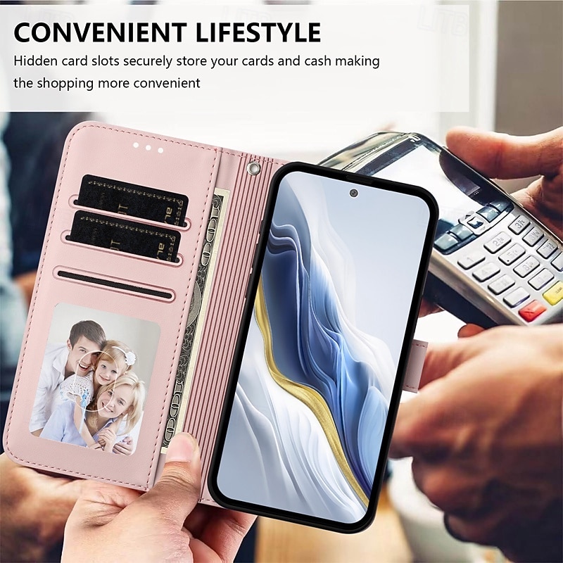 2025年 電話 ケース 用途 グーグル ピクセル9プロ ピクセル9プロXL Pixel 8 Pro Pixel 8 ウォレットカードケース 全身保護 ストラップ付き カメラレンズプロテクター 猫 レトロ風 TPU PUレザー  コレクション – $11.99 –P10