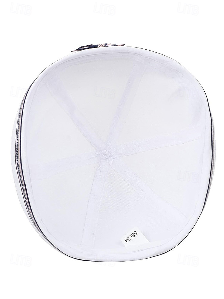 Damska czapka marynarska z napisem z kryształków, stylowa czapka do strojów K-pop, na bal maskowy i jako dodatek do kostiumów scenicznych 2025 - $18.99 –P12