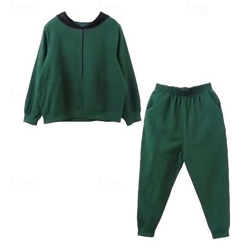 Per donna Felpe con cappuccio da salotto Tute in pile con tasca Tinta unita Completo Abbigliamento Autunno & Inverno Nero Rosso Palestra All'aperto Corsa Antivento Caldo Manica Lunga Sport del 2025 a $74.99 –P7