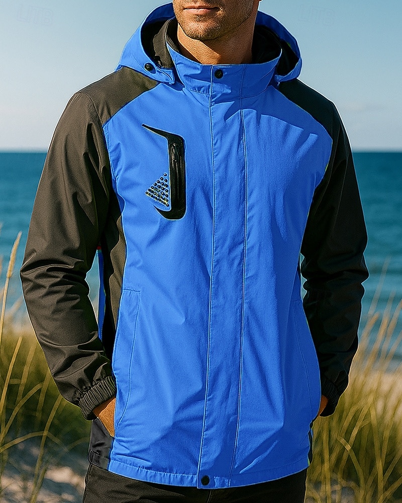 Homens Jaqueta Corta-Vento Jaqueta Softshell Jaqueta de Trilha Ao ar livre Prova-de-Água A Prova de Vento Roupas de caminhada Roupas de caminhada Primavera Inverno Outono Blusas Pesca Campismo de 2026 por $26.99 –P6