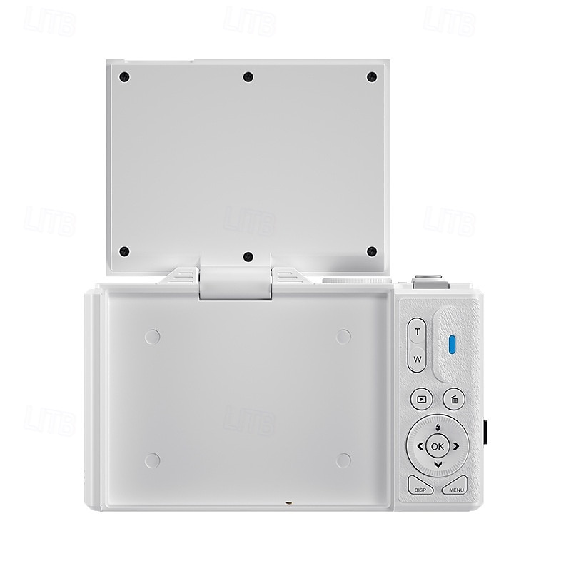 Câmera digital sem espelho com tela flip hd 5k e conectividade móvel wifi, tela ips de 3 polegadas adequada para estudantes de fotografia e videografia. de 2025 por $71.99 –P6