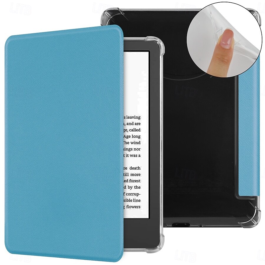 Чехол для планшета Amazon Kindle Paperwhite (12-го поколения) 2024 года, Kindle Paperwhite 11-го поколения 2022 года, 6-спусковая ручка, интеллектуальное автоматическое включение/выключение, защитный 2025 - $13.99 –P10