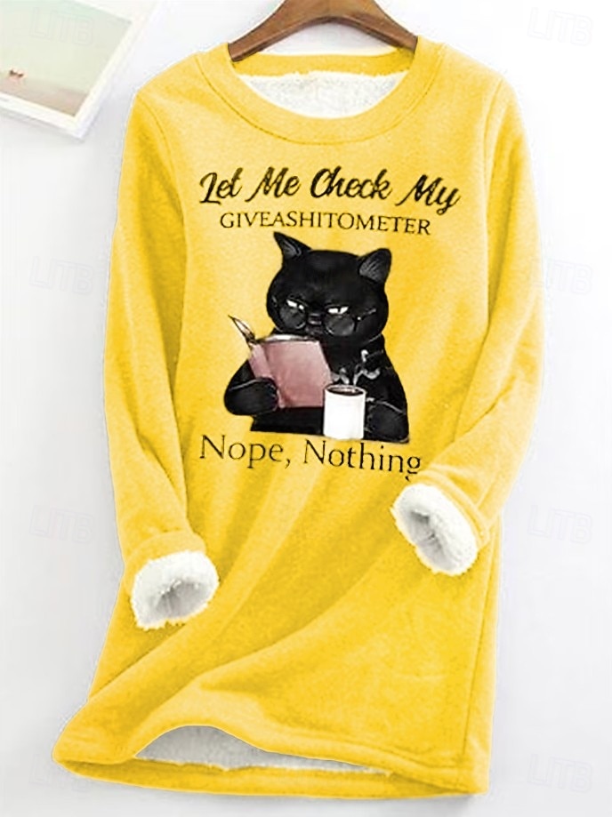 Жен. Пуловер Толстовка Графика Буквы Теплый На каждый день нечеткий Длинный рукав Вырез под горло Круглый вырез Длинные топы Повседневные Для улицы Синий Желтый Розовый Красный Серый Весна Осень Зима 2026 - $27.99 –P4