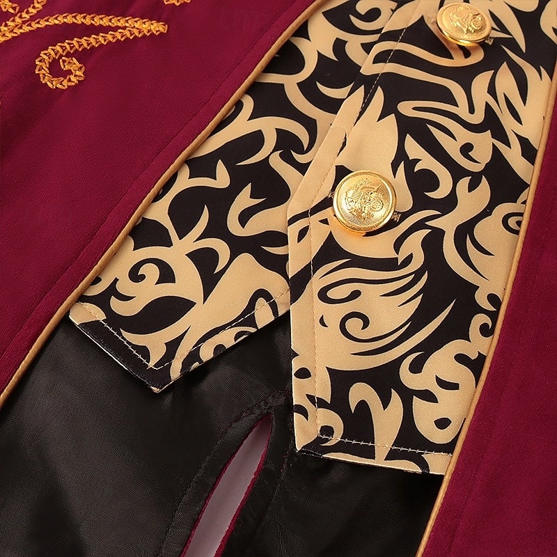 Punk  Gothic Mittelalterlicher Steampunk-Mantel Frack Vampir Adliger Festkleidung Männer Ebenezer Scrooge Elf Königliche Steampunk Halloween Karneval Vorstellung LARP Ren Faire Erwachsenenmantel 2026 - $65.99 –P8